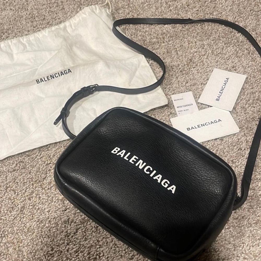 Balenciaga Everyday Camera Crossbody Bag